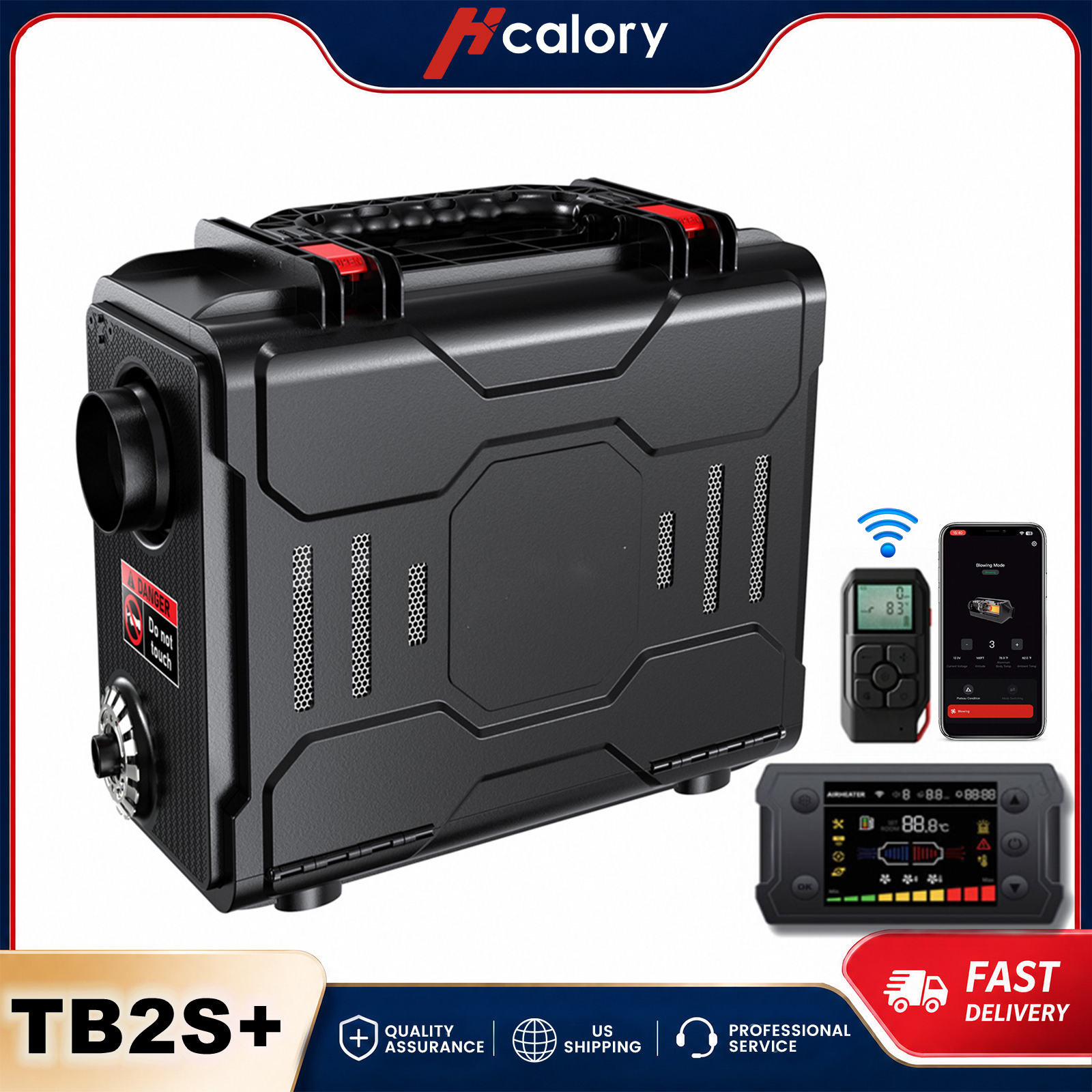 Fishing Camera - سخان ديزل Hcalory TB2S+ بقوة 8