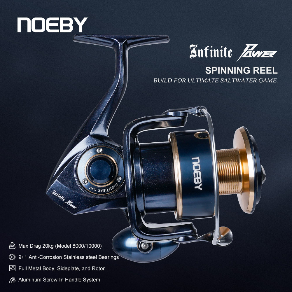 بكرة صيد دوارة Noeby Infinite  - مراجعة Abu Garcia Reel Max وسعره