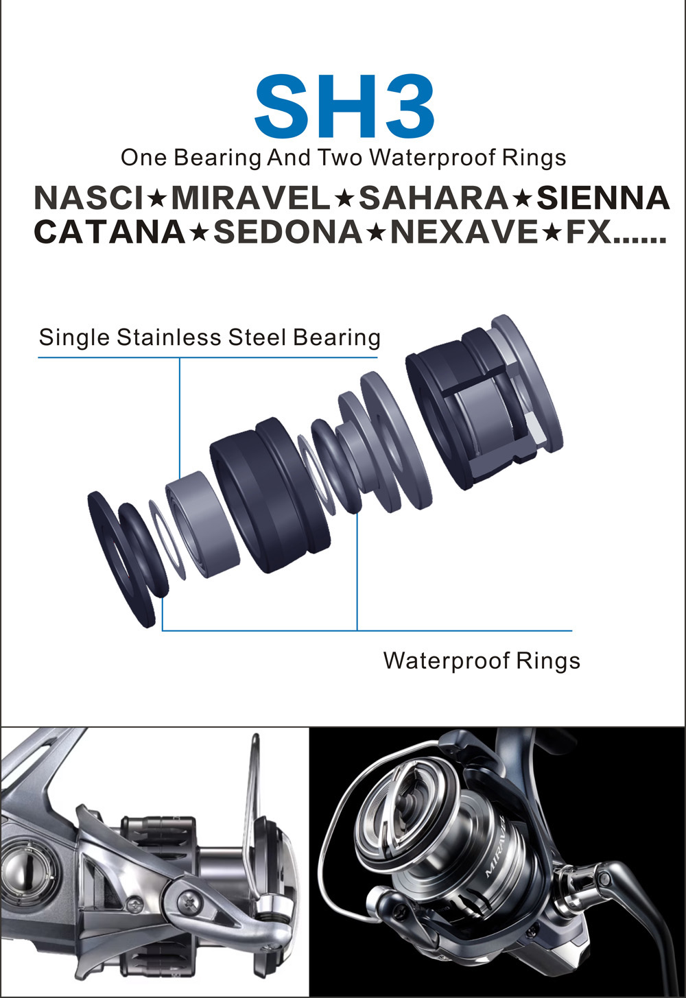 باسي ليجند لبكرة صيد شيمانو ال - مراجعة Shimano Reel Stradic وسعره