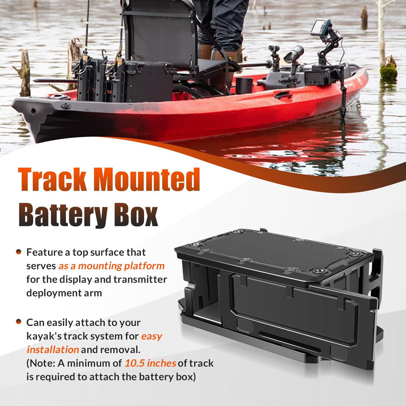 صندوق بطارية مثبت على المسار ل - مراجعة Fish Finder Transducer وسعره