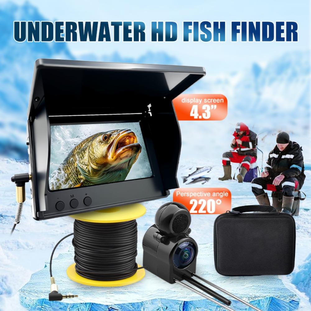 كاميرا صيد تحت الماء 5 بوصات 1 - مراجعة Fish Finder Cable وسعره
